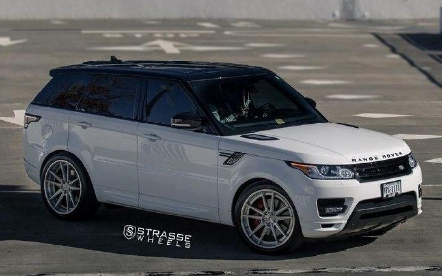 Land Rover Range Rover Autobiography on Strasse Wheels (SV1 Deep Concave FS) '2018